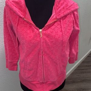 Juicy Couture Embossed Jacket w/Hood